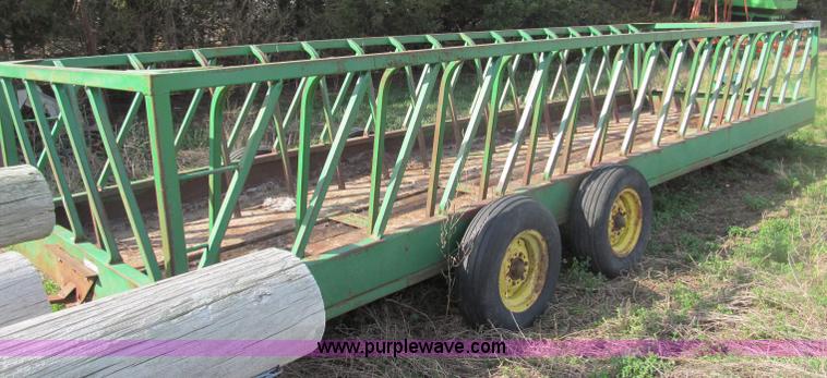 image for item B5120 Phoenix FT24 portable hay trailer feeder wagon