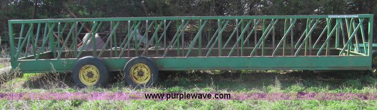 image for item B5120 Phoenix FT24 portable hay trailer feeder wagon