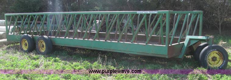 image for item B5120 Phoenix FT24 portable hay trailer feeder wagon