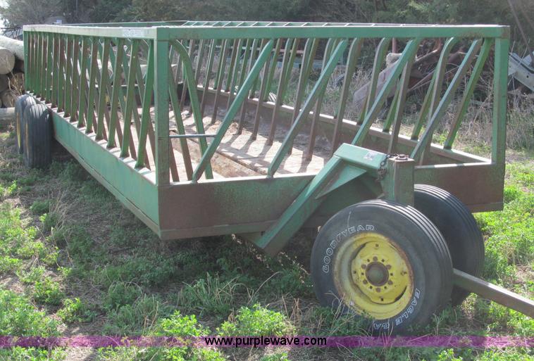 image for item B5120 Phoenix FT24 portable hay trailer feeder wagon