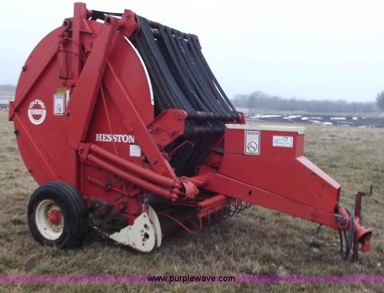 image for item B6248 Hesston 5800 round baler
