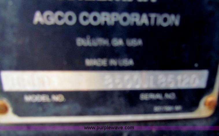 image for item B7213 2002 Willmar Eagle 8500 sprayer