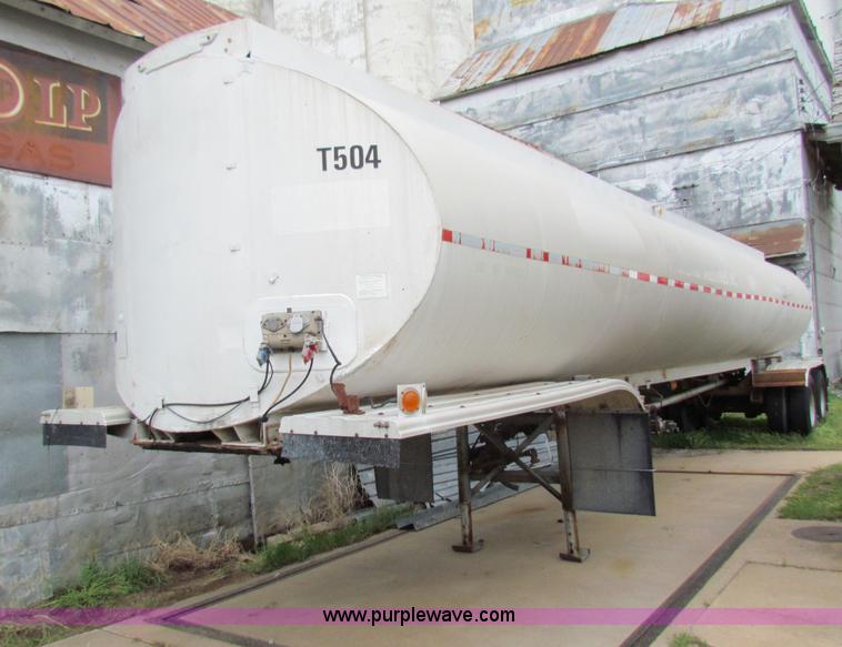 image for item B7226 1973 Trailmobile aluminum tanker trailer