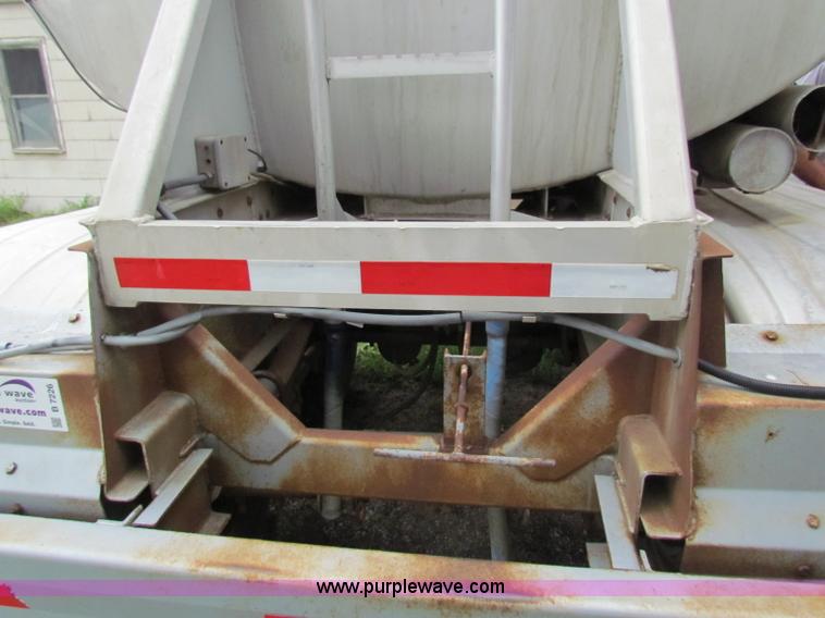 image for item B7226 1973 Trailmobile aluminum tanker trailer