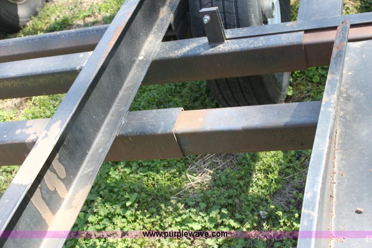 image for item D7574 2003 Donahue EXG160 tandem axle swather trailer