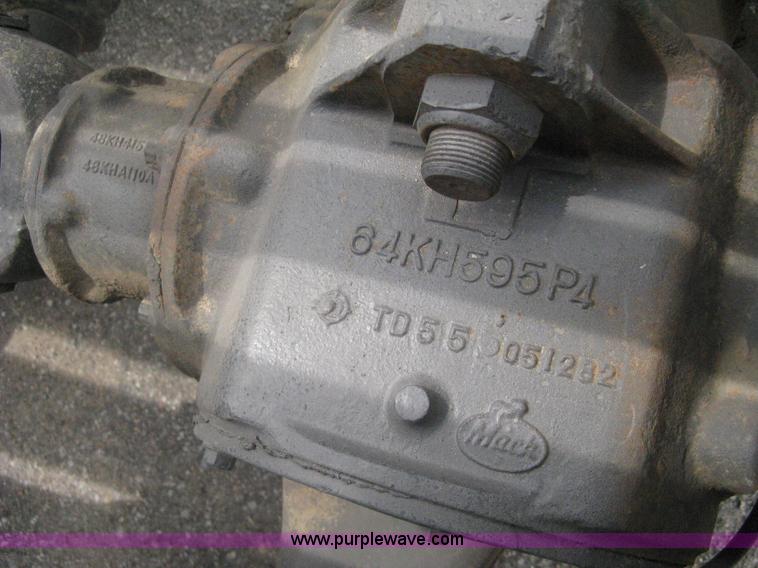 image for item A6153 1989 Mack R688ST tandem axle roll off truck