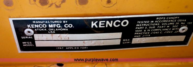 image for item B2277 1982 Caterpillar 953 track loader