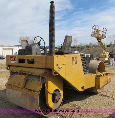 image for item B2668 Hyster C627B double drum vibratory roller