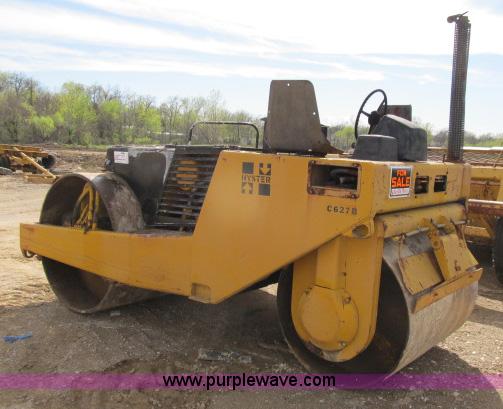 image for item B2668 Hyster C627B double drum vibratory roller