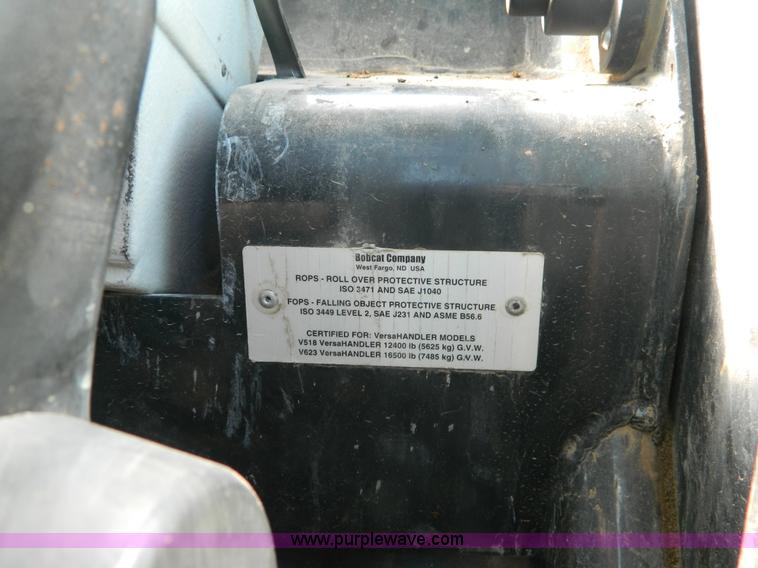image for item B3599 Bobcat V518 Versa Handler telehandler