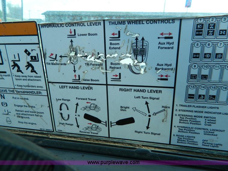 image for item B3599 Bobcat V518 Versa Handler telehandler