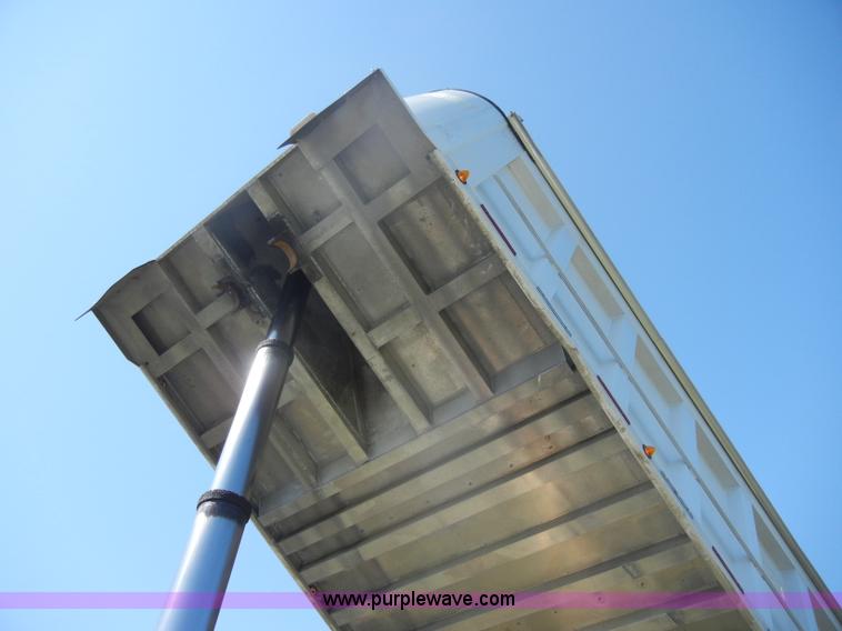 image for item C4325 1993 CMC 26' aluminum end dump semi trailer