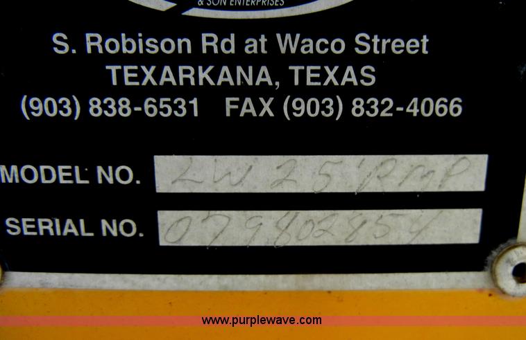 image for item C4326 Ledwell LW25RMP 25' loading ramp