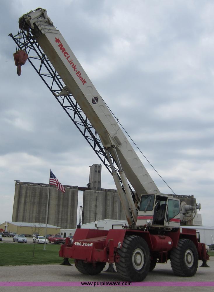 image for item C5389 1981 Fmc Link-belt HSP-8040 40 ton rough terrain crane