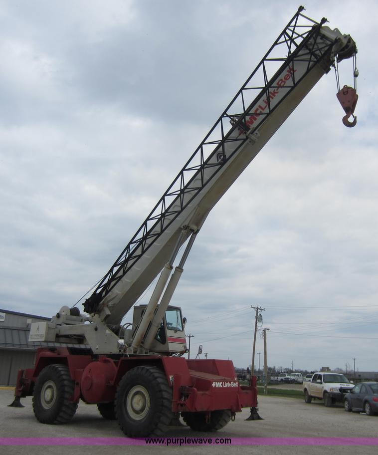 image for item C5389 1981 Fmc Link-belt HSP-8040 40 ton rough terrain crane