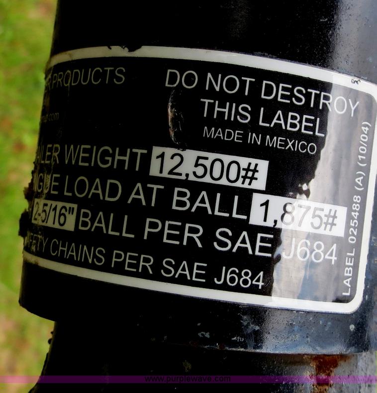 image for item C9673 Custom built 12' trailer with 500 gallon tank