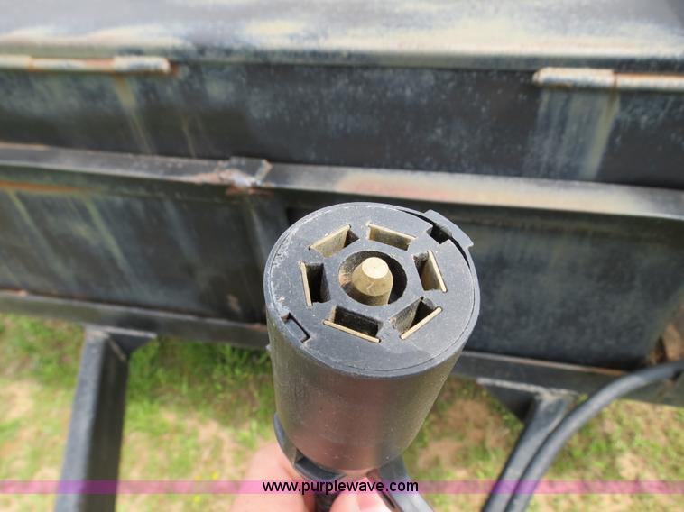 image for item C9673 Custom built 12' trailer with 500 gallon tank