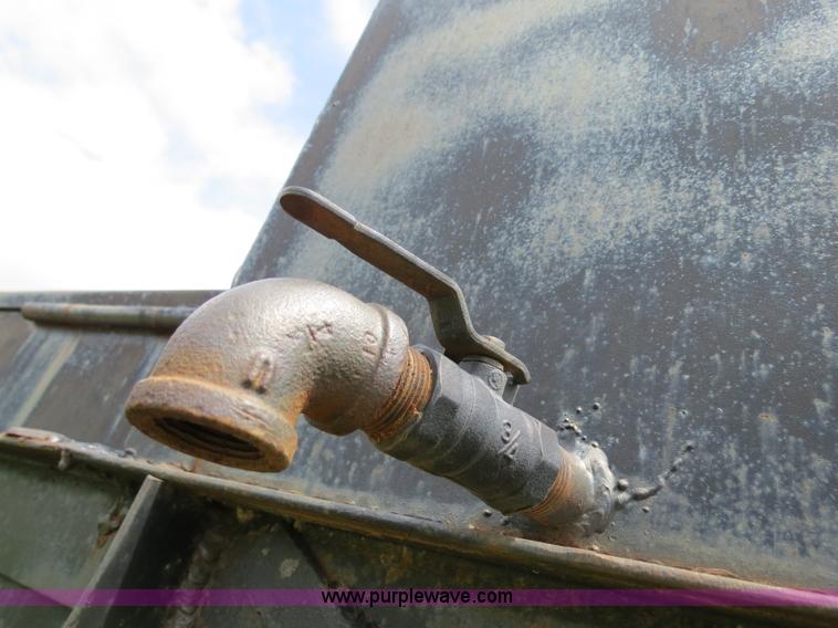 image for item C9673 Custom built 12' trailer with 500 gallon tank