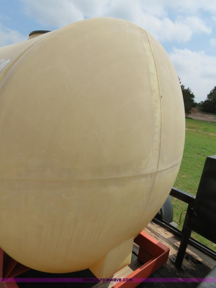 image for item C9673 Custom built 12' trailer with 500 gallon tank