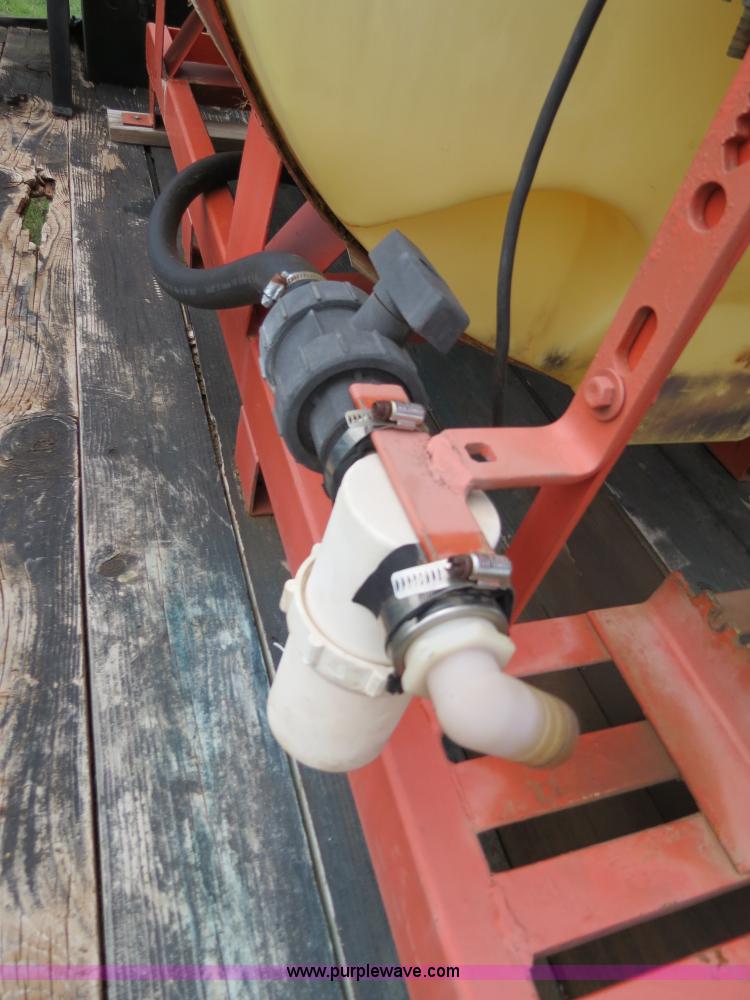 image for item C9673 Custom built 12' trailer with 500 gallon tank