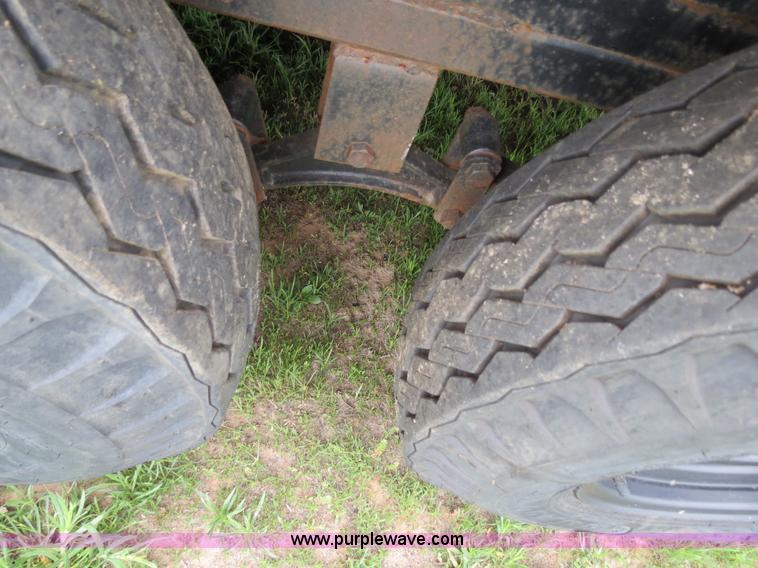 image for item C9673 Custom built 12' trailer with 500 gallon tank