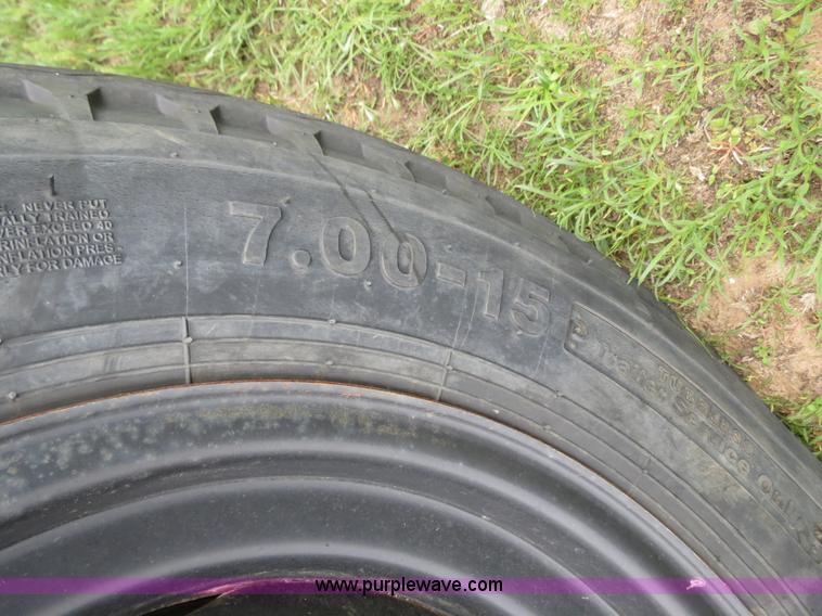 image for item C9673 Custom built 12' trailer with 500 gallon tank