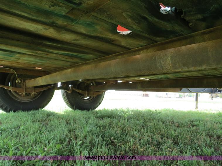 image for item C9673 Custom built 12' trailer with 500 gallon tank