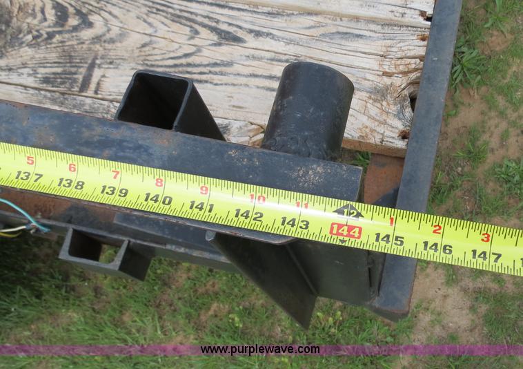 image for item C9673 Custom built 12' trailer with 500 gallon tank