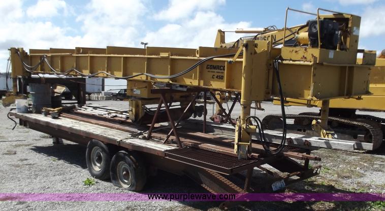 image for item D3737 Gomaco C450 bridge deck concrete finisher