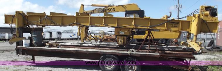 image for item D3737 Gomaco C450 bridge deck concrete finisher