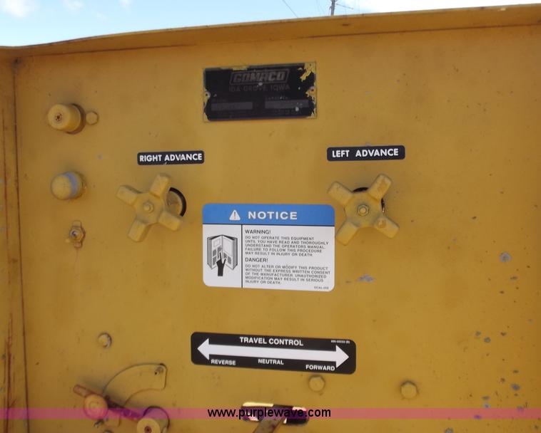 image for item D3737 Gomaco C450 bridge deck concrete finisher