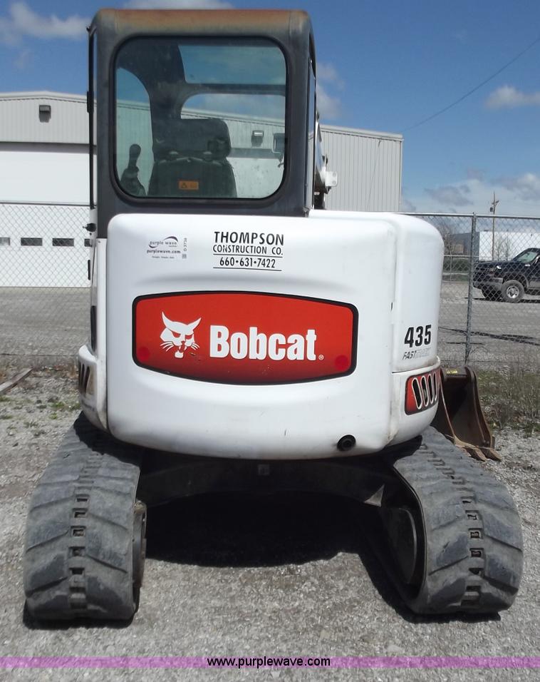 image for item D3738 2006 Bobcat 435 FastTrack compact excavator