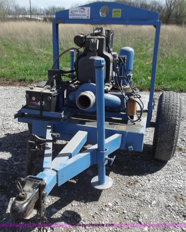 image for item D3741 Thompson towable 4" trash pump