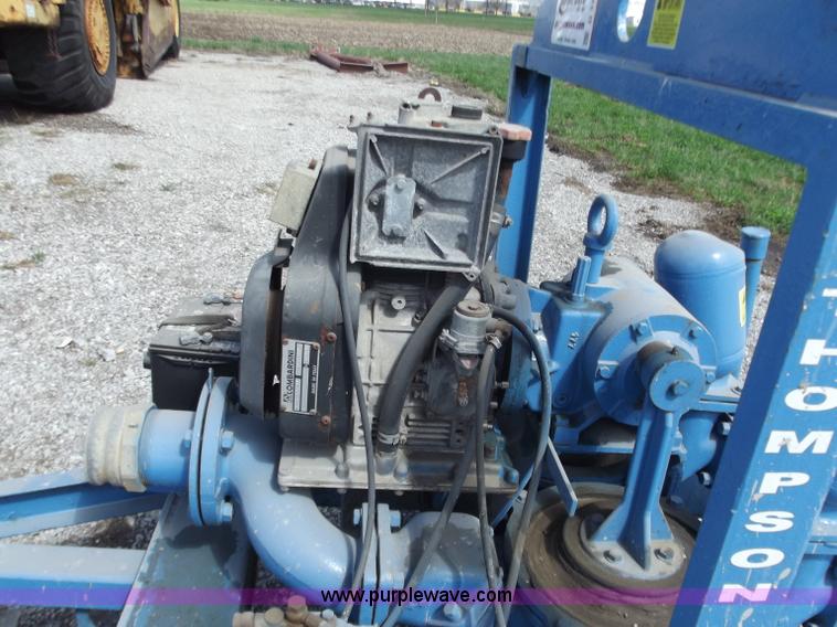 image for item D3741 Thompson towable 4" trash pump