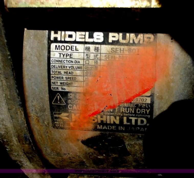 image for item D3752 3" Honda water pump