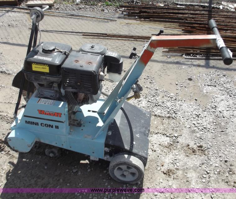 image for item D3753 Target Mini Con II walk behind concrete saw