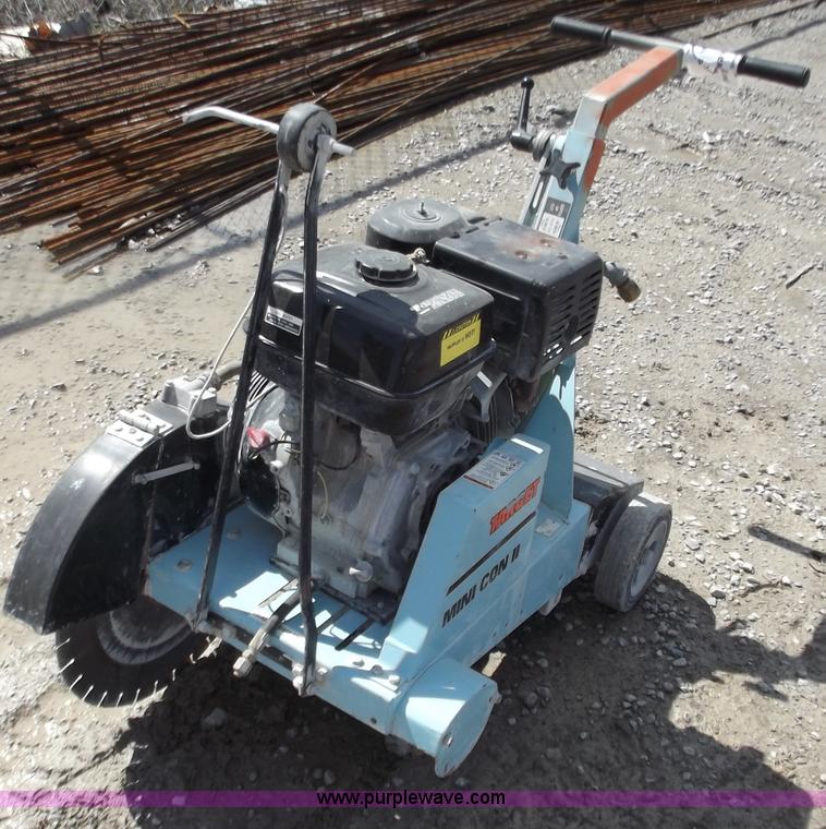 image for item D3753 Target Mini Con II walk behind concrete saw