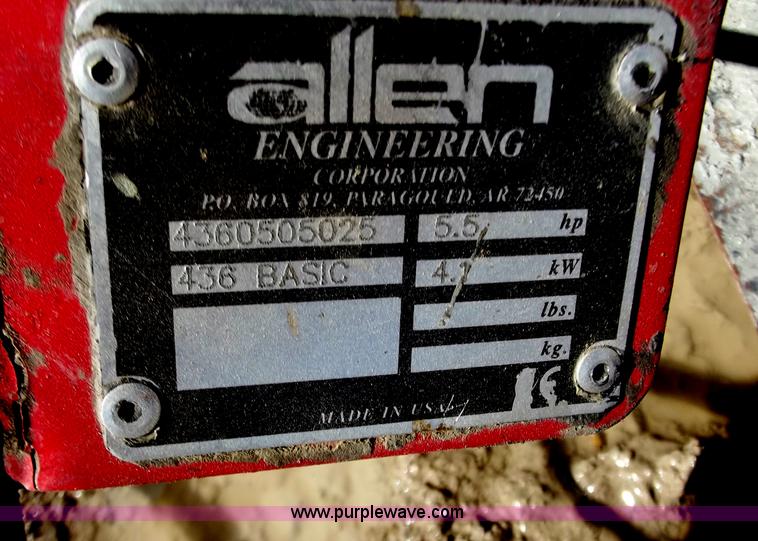 image for item D3755 Allen 36" power trowel