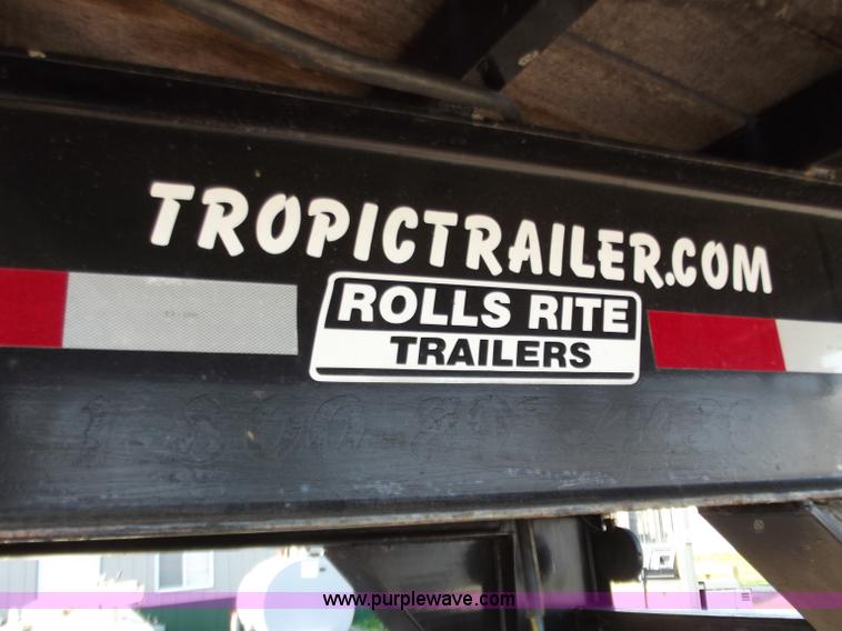 image for item D3849 2006 Rolls Rite 30KHD 42' gooseneck trailer