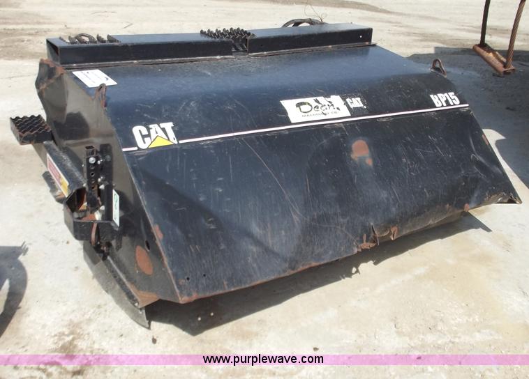 image for item D3859 Caterpillar BP15 62" skid steer sweeper