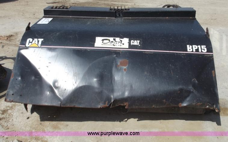 image for item D3859 Caterpillar BP15 62" skid steer sweeper