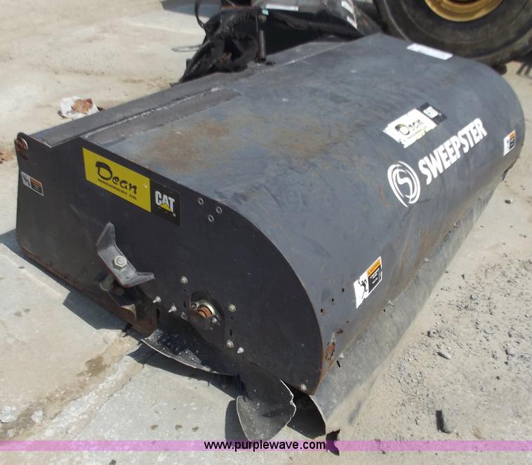 image for item D3860 Caterpillar 72" skid steer sweepster