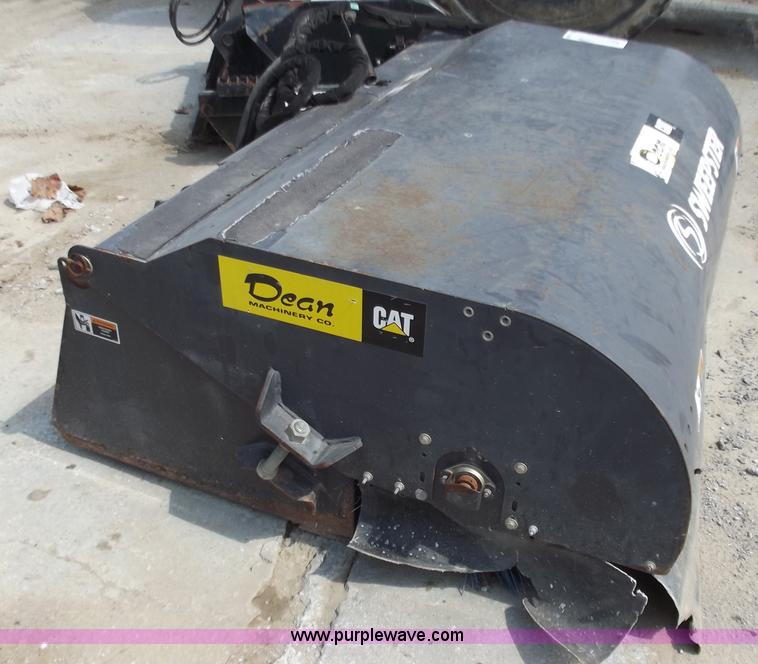 image for item D3860 Caterpillar 72" skid steer sweepster