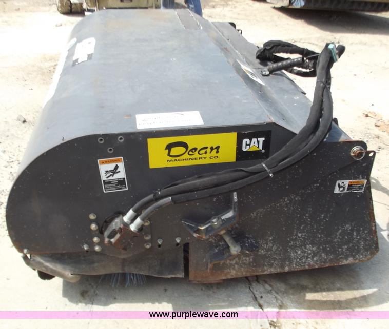 image for item D3860 Caterpillar 72" skid steer sweepster