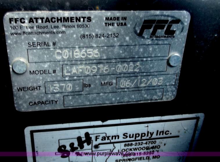 image for item D3861 FFC 72" clam shell bucket