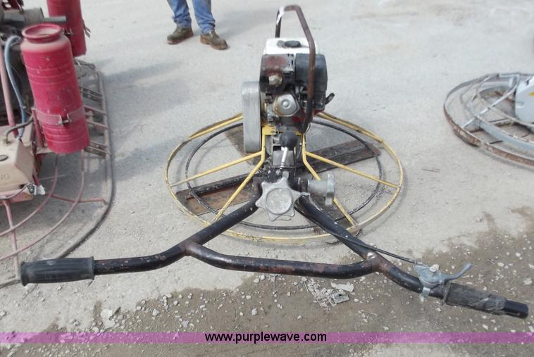 image for item D3863 Wacker 48" power trowel