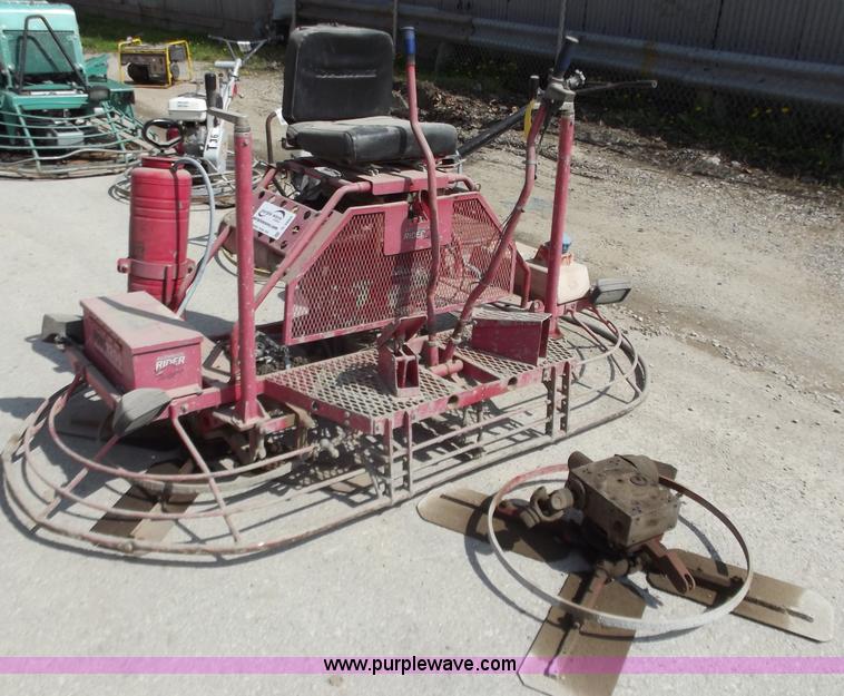 image for item D3864 Allen Razorback 8' ride-on trowel