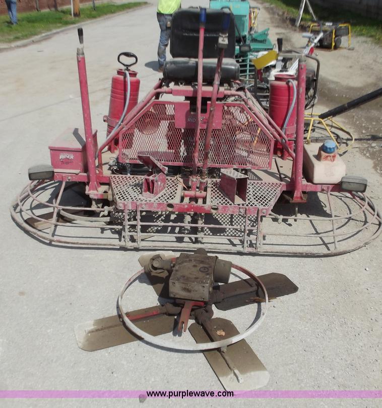 image for item D3864 Allen Razorback 8' ride-on trowel