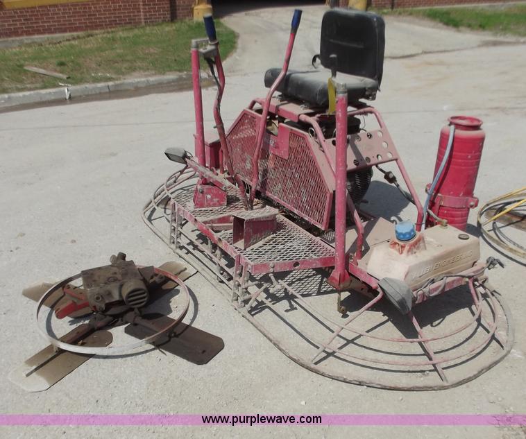 image for item D3864 Allen Razorback 8' ride-on trowel