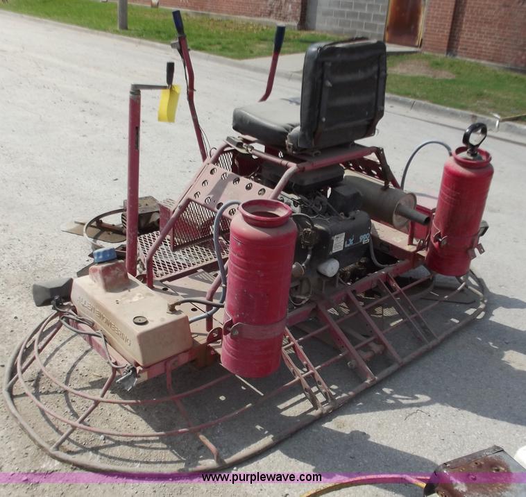 image for item D3864 Allen Razorback 8' ride-on trowel